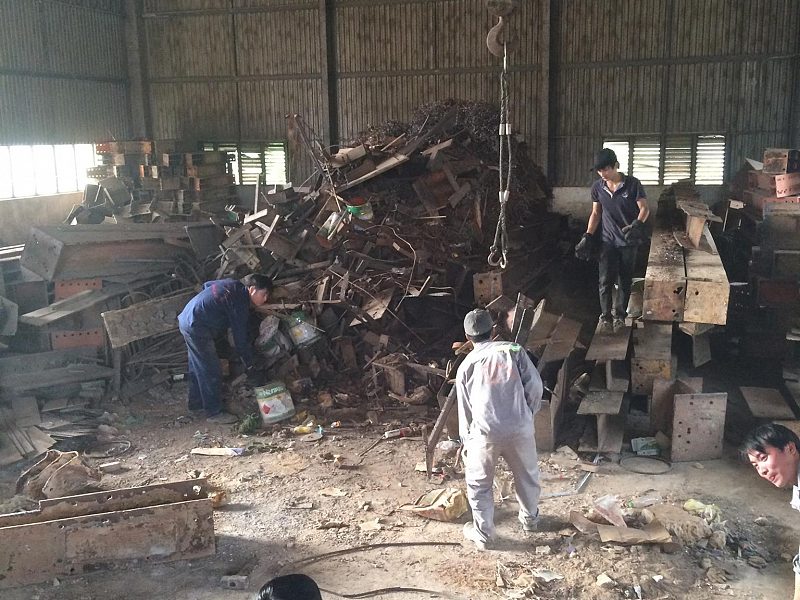 Thu mua phế liệu sắt