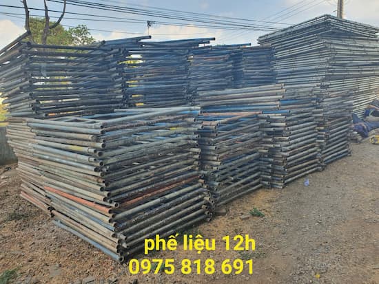 Thu Mua Giàn Giáo Cũ Giá Cao Uy Tín Tại TPHCM | Phế Liệu 12h