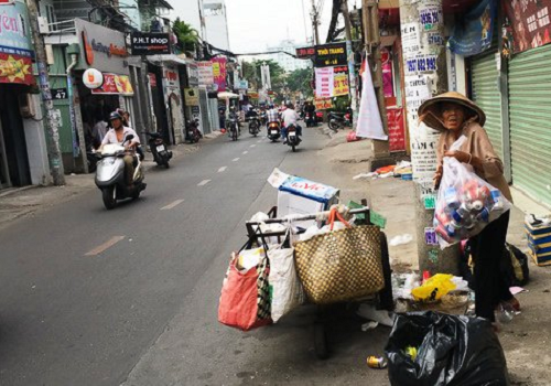 Thu mua ve chai với quy mô nhỏ