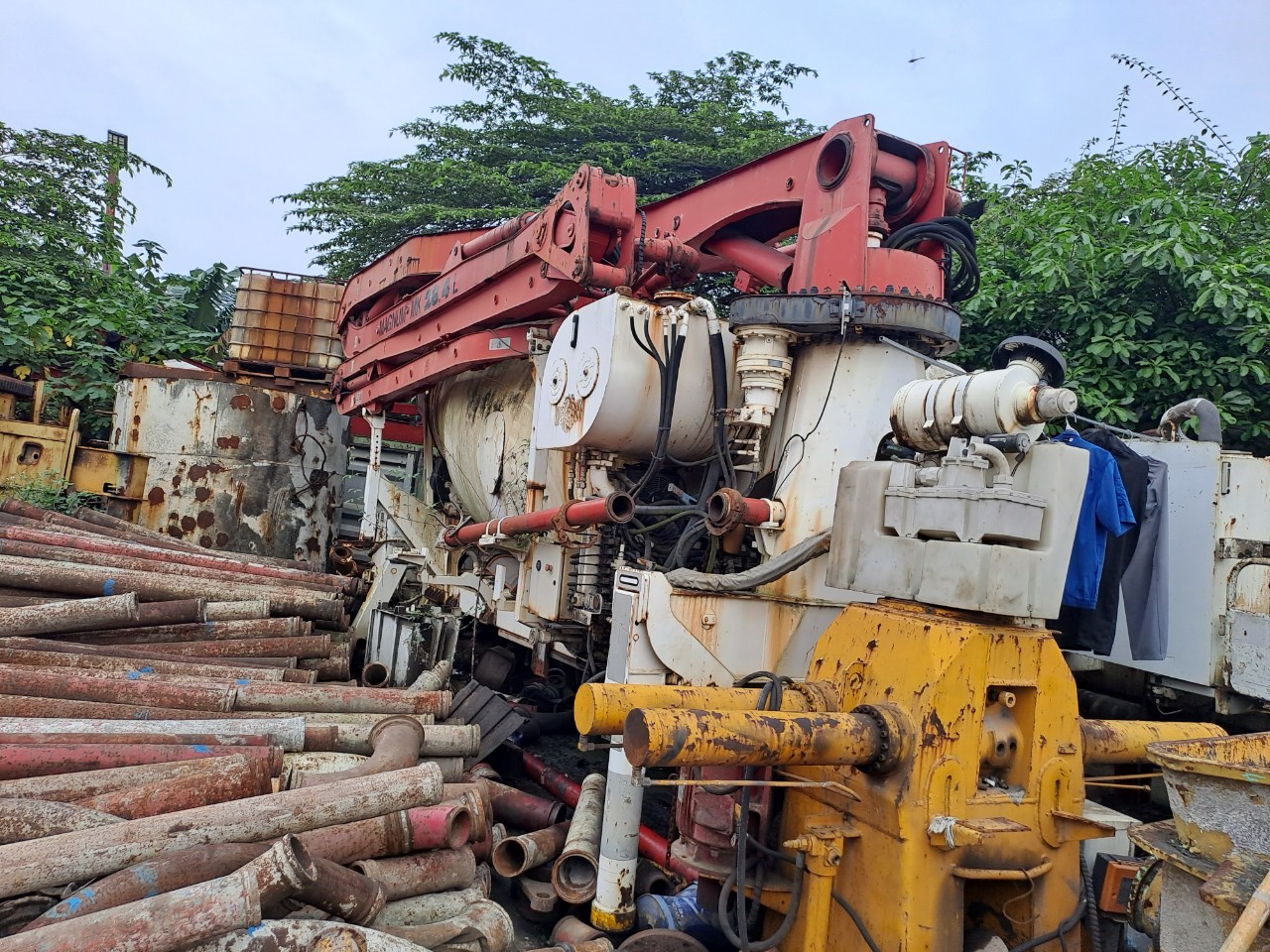 mua máy móc cũ kcn phước đông