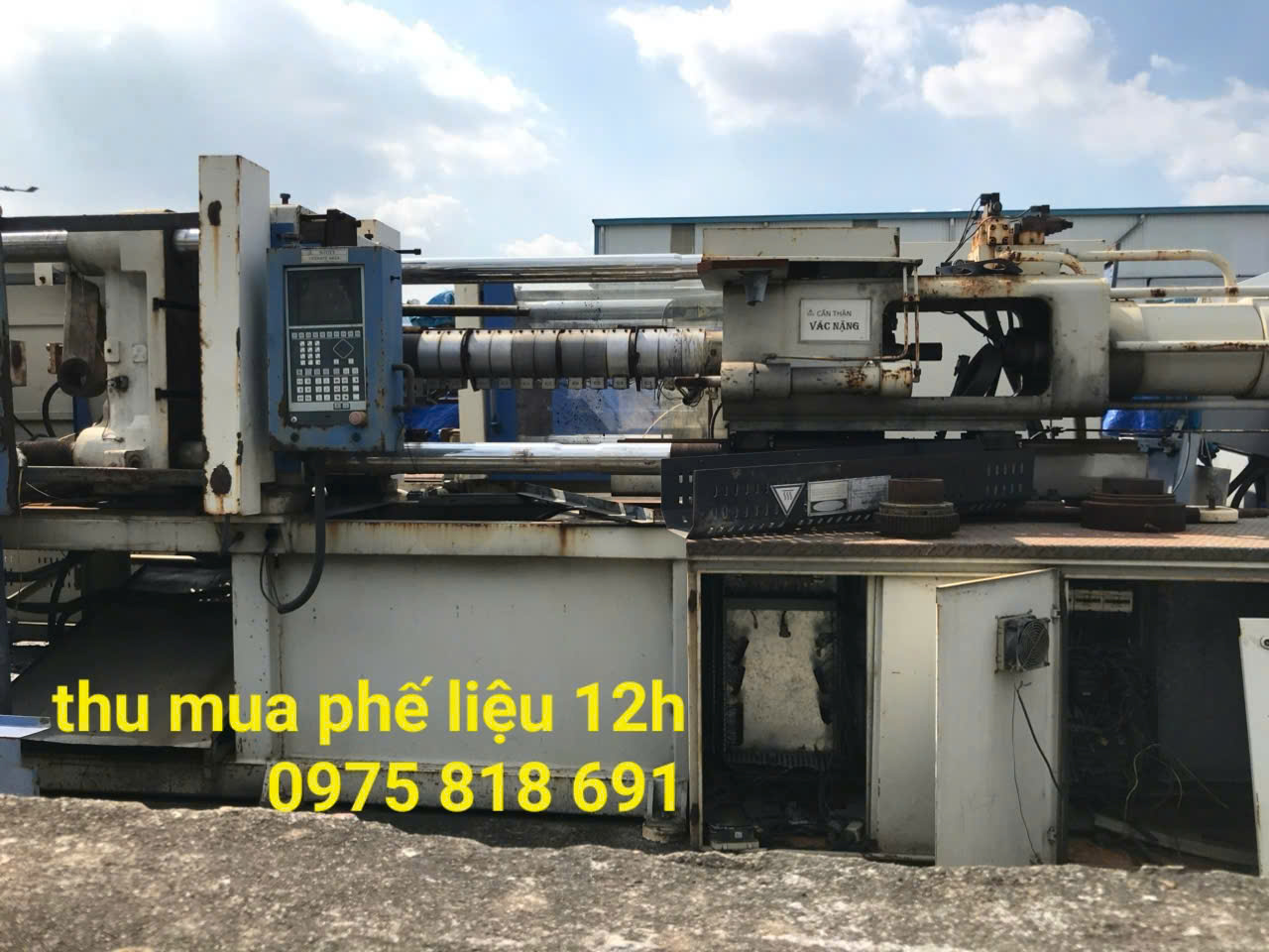 thu mua máy móc cũ kcn thành thành công